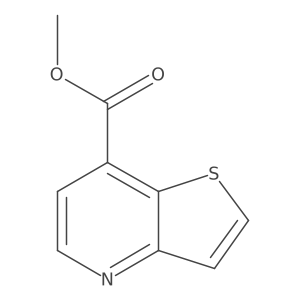 Methyl thieno[3,2-b]pyridine-7-carboxylate Structure