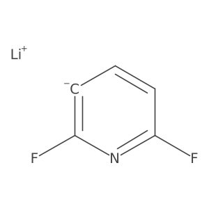 2,6-difluoro-3-lithio(5-(2)H)pyridine Structure