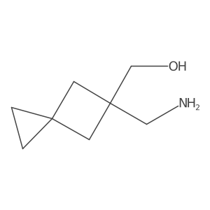 [5-(Aminomethyl)spiro[2.3]hexan-5-yl]methanol Structure