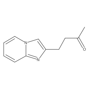 4-(Imidazo[1,2-a]pyridin-2-yl)butan-2-one结构式