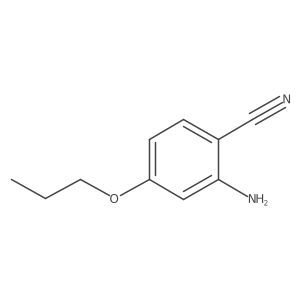 2-Amino-4-propoxybenzonitrile Structure
