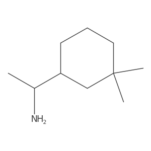1-(3,3-Dimethylcyclohexyl)ethan-1-amine Structure