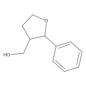 (2-Phenyloxolan-3-yl)methanol结构式