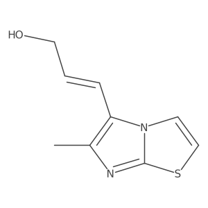 3-(6-Methylimidazo[2,1-b]thiazol-5-yl)prop-2-en-1-ol Structure