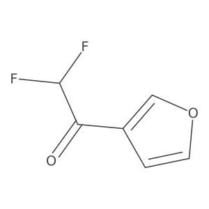 2,2-Difluoro-1-(furan-3-yl)ethan-1-one Structure