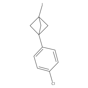 1-(4-Chlorophenyl)-3-iodobicyclo[1.1.1]pentane Structure
