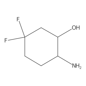 (1R,2S)-2-Amino-5,5-difluoro-cyclohexanol Structure