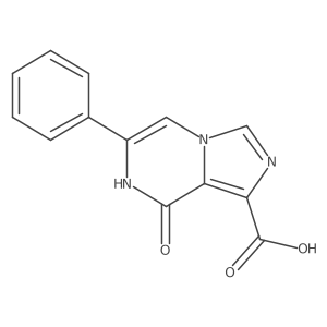8-Oxo-6-phenyl-7,8-dihydroimidazo[1,5-a]pyrazine-1-carboxylic acid Structure