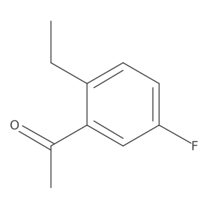 2'-Ethyl-5'-fluoroacetophenone结构式