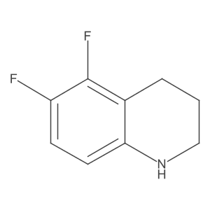 5,6-Difluoro-1,2,3,4-tetrahydroquinoline Structure