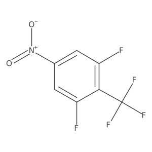 2,6-Difluoro-4-nitrobenzotrifluoride结构式