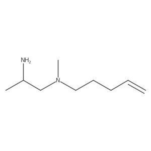 [(2S)-2-aminopropyl](methyl)(pent-4-en-1-yl)amine Structure