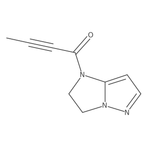 1-{1H,2H,3H-pyrazolo[1,5-a]imidazol-1-yl}but-2-yn-结构式