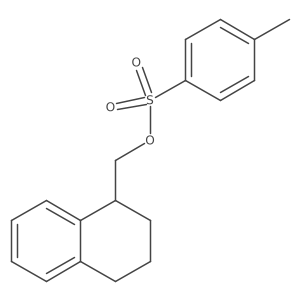 1,2,3,4-Tetrahydro-1-naphthalenylmethyl 4-methylbenzenesulfonate结构式