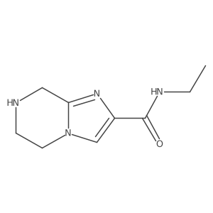 N-ethyl-5,6,7,8-tetrahydroimidazo[1,2-a]pyrazine-2-carboxamide Structure