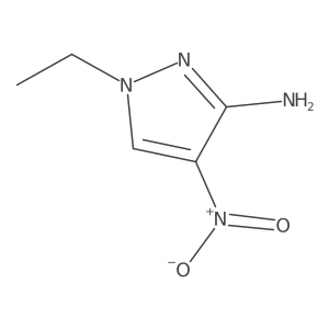 1-Ethyl-4-nitro-1H-pyrazol-3-amine Structure