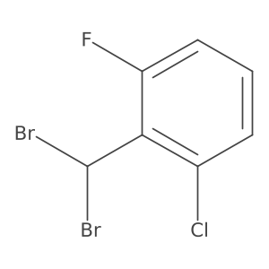 2-Chloro-6-fluoro-benzal bromide结构式