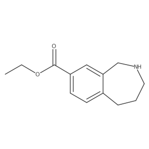 ethyl 2,3,4,5-tetrahydro-1H-2-benzazepine-8-carboxylate Structure