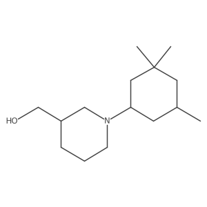 (1-(3,3,5-Trimethylcyclohexyl)piperidin-3-yl)methanol结构式