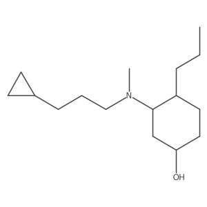 3-[(3-Cyclopropylpropyl)(methyl)amino]-4-propylcyclohexan-1-ol Structure