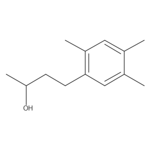 (2R)-4-(2,4,5-trimethylphenyl)butan-2-ol结构式