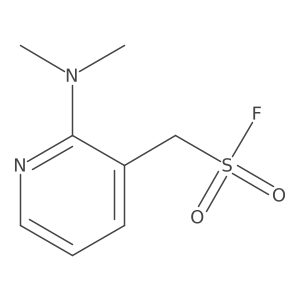 [2-(Dimethylamino)pyridin-3-yl]methanesulfonyl fluoride结构式