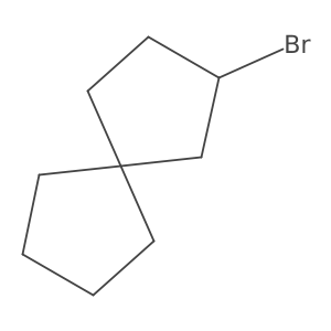 2-Bromospiro[4.4]nonane结构式