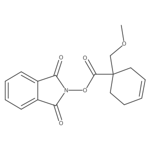 1,3-dioxo-2,3-dihydro-1H-isoindol-2-yl 1-(methoxymethyl)cyclohex-3-ene-1-carboxylate Structure