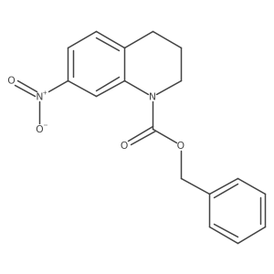 Benzyl 7-nitro-1,2,3,4-tetrahydroquinoline-1-carboxylate Structure