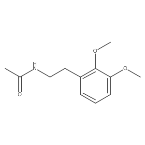 N-[2-(2,3-Dimethoxy-phenyl)-ethyl]-acetamide结构式