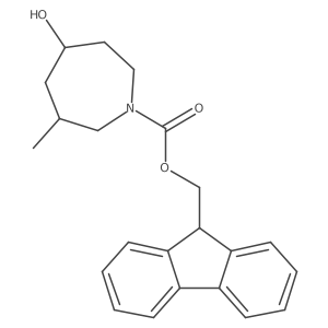 (9H-fluoren-9-yl)methyl 5-hydroxy-3-methylazepane-1-carboxylate Structure