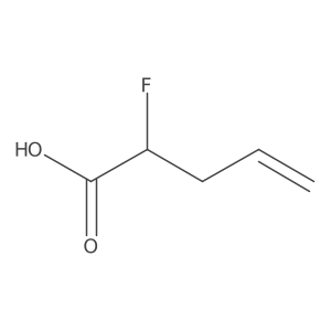 2-fluoropent-4-enoic Acid Structure