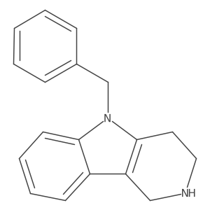 5-benzyl-2,3,4,5-tetrahydro-1H-pyrido[4,3-b]indole Structure