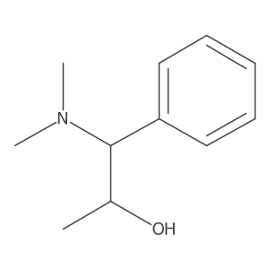 rel-(I+/-R,I(2)S)-I(2)-(Dimethylamino)-I+/--methylbenzeneethanol Structure