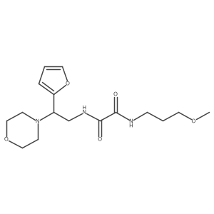 N1-(2-(furan-2-yl)-2-morpholinoethyl)-N2-(3-methoxypropyl)oxalamide Structure