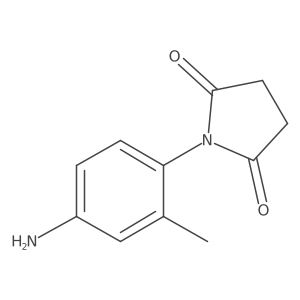 1-(4-Amino-2-methylphenyl)pyrrolidine-2,5-dione Structure