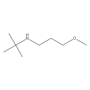 Tert-butyl(3-methoxypropyl)amine Structure