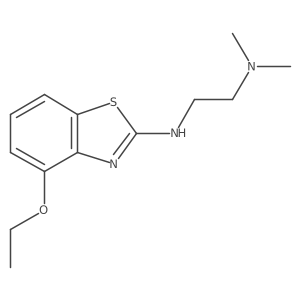 CCOc1cccc2sc(NCCN(C)C)nc12结构式