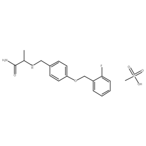 Ralfinamide mesylate结构式