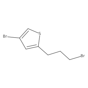 4-Bromo-2-(3-bromopropyl)thiophene Structure