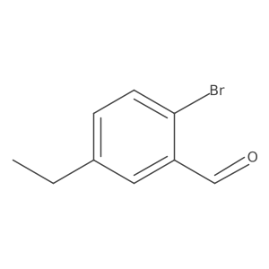 2-Bromo-5-ethylbenzaldehyde结构式