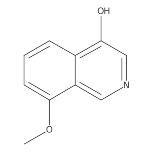 8-Methoxyisoquinolin-4-ol Structure