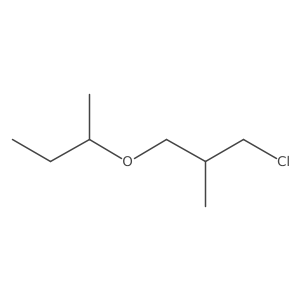 2-(3-Chloro-2-methylpropoxy)butane结构式