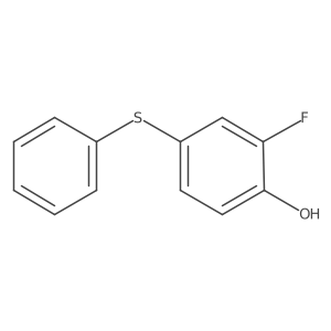 2-Fluoro-4-(phenylthio)phenol Structure