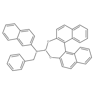 N-benzyl-N-naphthalen-2-yl-12,14-dioxa-13-phosphapentacyclo[13.8.0.02,11.03,8.018,23]tricosa-1(15),2(11),3,5,7,9,16,18,20,22-decaen-13-amine结构式