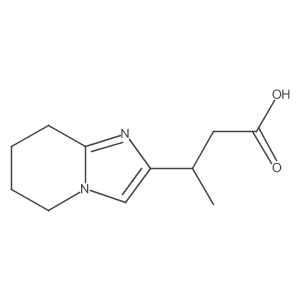 3-{5H,6H,7H,8H-imidazo[1,2-a]pyridin-2-yl}butanoic acid Structure