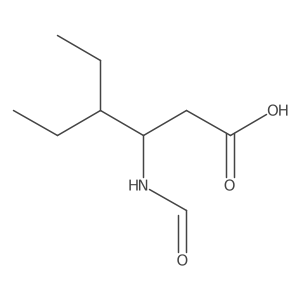 (3S)-4-ethyl-3-formamidohexanoic acid结构式