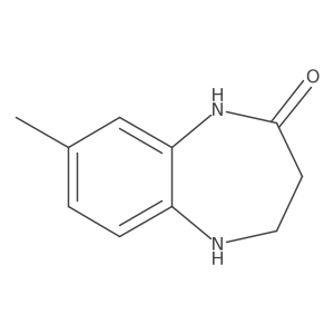 8-methyl-1,3,4,5-tetrahydro-1,5-benzodiazepin-2(2H)-one Structure