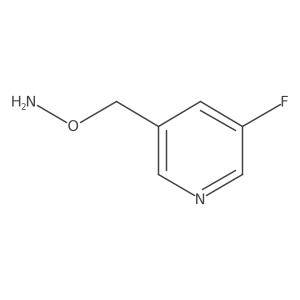 o-[(5-Fluoropyridin-3-yl)methyl]hydroxylamine结构式