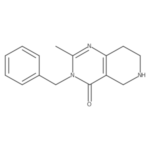 3-Benzyl-2-methyl-5,6,7,8-tetrahydropyrido[4,3-d]pyrimidin-4(3H)-one Structure